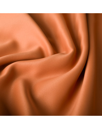 Tkanina zaciemniająca typu blackout na zasłony, wysokość 280 cm, kolor pomarańczowy, TD0015 - sprzedawana na metry