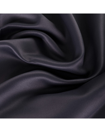 Tkanina zaciemniająca typu blackout na zasłony, wysokość 280 cm, kolor ciemny chłodny brązowy, TD0015 - sprzedawana na metry