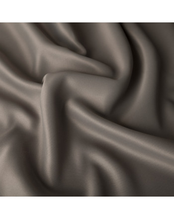 Zaciemniający materiał na zasłony typu blackout, wysokość 280 cm, kolor ciepły ciemny szary - sprzedawany na metry