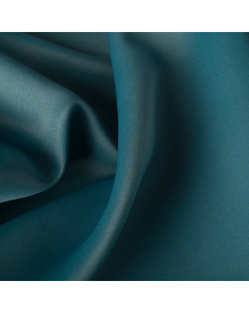 Zaciemniający materiał na zasłony typu blackout, wysokość 280 cm, kolor petrol - sprzedawany na metry