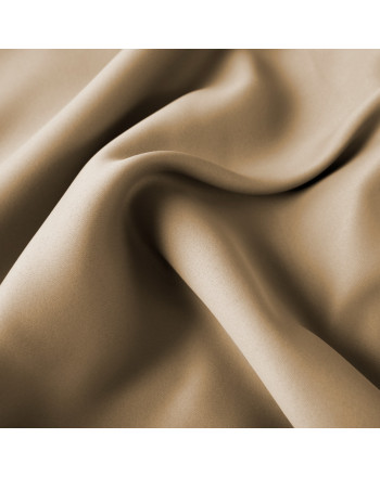 Zaciemniający materiał na zasłony typu blackout, wysokość 280 cm, kolor ciemny ciepły beżowy - sprzedawany na metry