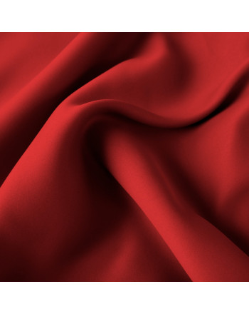 Tkanina zaciemniająca typu blackout na zasłony, kolor czerwony, wysokość 280 cm, TD0015 - sprzedawana na metry
