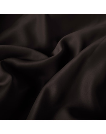 Zaciemniający materiał na zasłony typu blackout, wysokość 280 cm, kolor chłodny brązowy, Dona - sprzedawany na metry