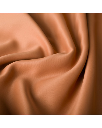 Zaciemniający materiał na zasłony typu blackout, wysokość 280 cm, kolor ciemny pomarańczowy - sprzedawany na metry