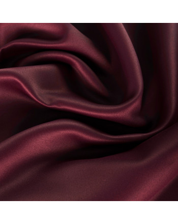 Zaciemniający materiał na zasłony typu blackout, wysokość 280 cm, kolor bordowy - sprzedawany na metry