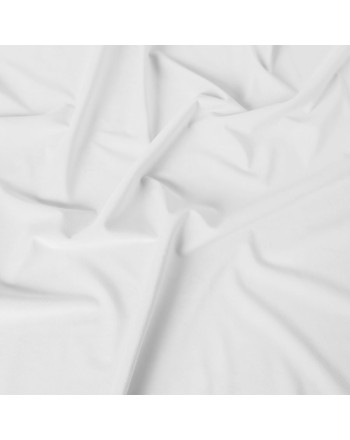 Welwetowy materiał na zasłony w kolorze off-white, wysokość 300 cm, Velvi - sprzedawana na metry