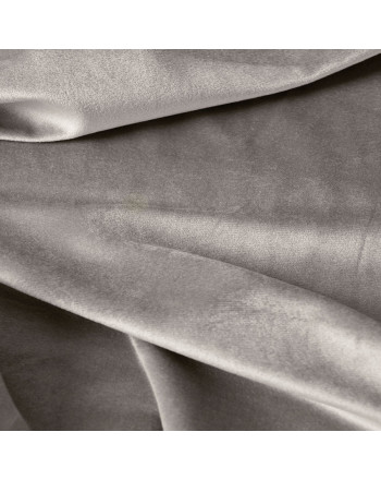 Welwetowy materiał na zasłony, kolor ciemny szary, antracyt, wysokość 300 cm, Velvi - sprzedawany na metry 