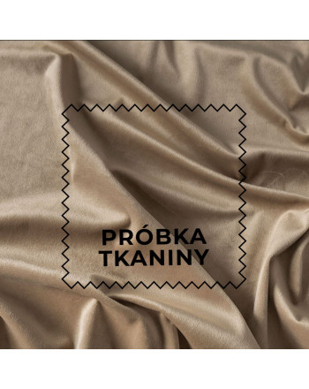 Próbka tkaniny Velvi kolor 001 ciemny beżowy
