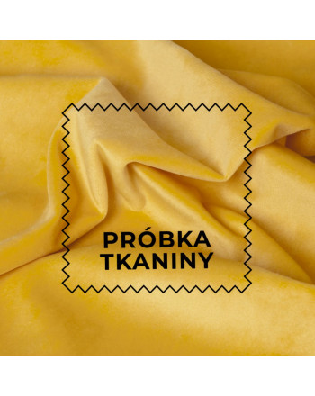 Próbka tkaniny Velvi kolor 009 żółty