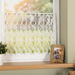 Zazdrostka gipiurowa ze wzorem o liściastym splocie, kolor naturalny, wysokość 45 cm - sprzedawana na metry