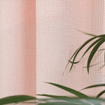 Materiał na zasłony do salonu, kolor pudrowy róż, wysokość 300 cm, Molly - sprzedawany na metry