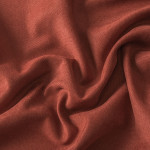 Welurowy materiał na zasłony, kolor ceglasty pomarańczowy, wysokość 290 cm, Milas - sprzedawany na metry