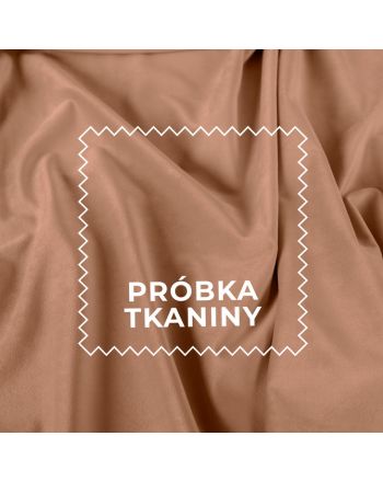 Próbka tkaniny welwet kolor ciemny beżowy Velvet