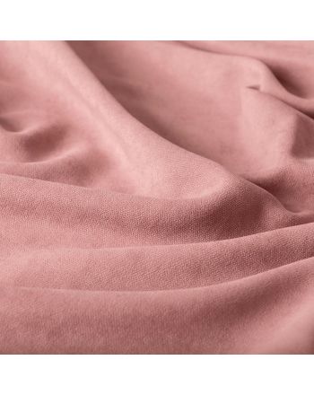 Welurowy materiał na zasłony, kolor ciemny pudrowy róż, wysokość 300 cm - sprzedawany na metry
