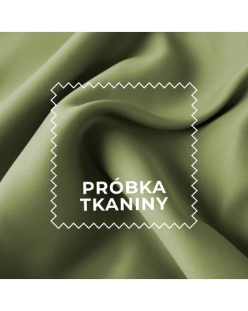 Próbka tkaniny zaciemniającej 85% TD0015 typu blackout, kolor 102 zielony