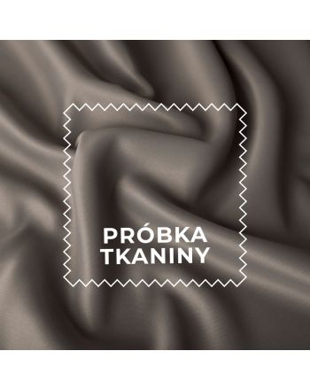 Próbka tkaniny DONA typu blackout kolor 204 ciepły ciemny szary
