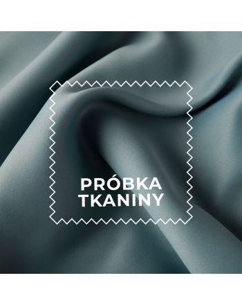 Próbka tkaniny DONA typu blackout kolor 227 szałwiowy zielony
