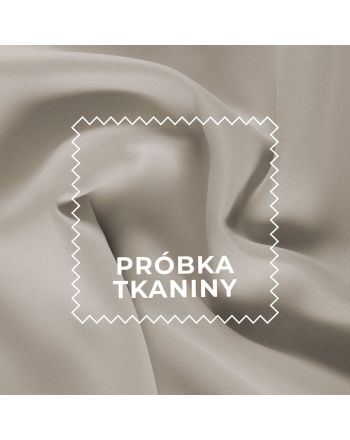 Próbka tkaniny DONA typu blackout kolor 820 chłodny jasny kremowy