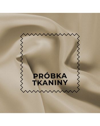 Próbka tkaniny DONA typu blackout kolor 825 jasny kremowy