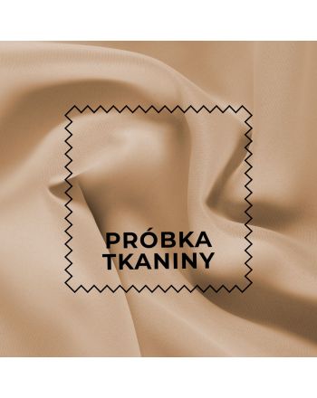 Próbka tkaniny DONA typu blackout kolor 838 jasny beżowy