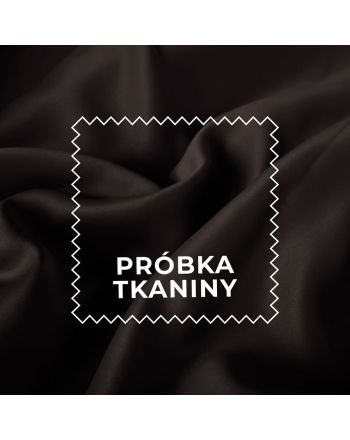 Próbka tkaniny zaciemniającej 85% TD0015 typu blackout, kolor 840 chłodny brązowy