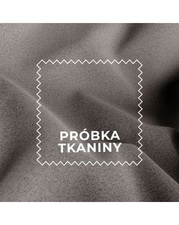 Próbka tkaniny SUPER BLACKOUT 100% blackout, kolor 008 ciemny ciepły szary