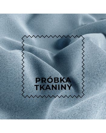Próbka tkaniny SUPER BLACKOUT 100% blackout, kolor 019 niebieski