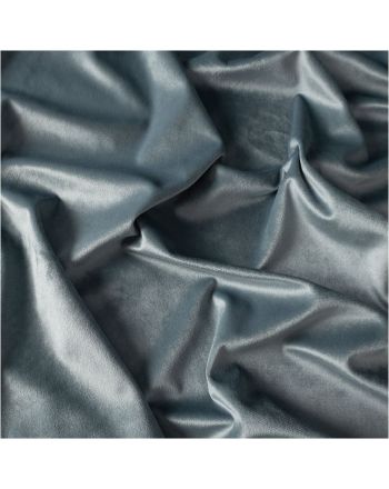 Welwetowy materiał na zasłony w kolorze niebieskim, wysokość 300 cm, Velvi - sprzedawana na metry