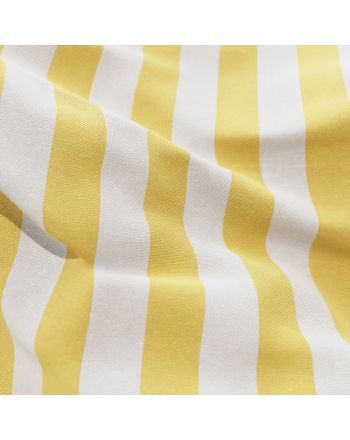Tkanina zasłonowa wodoodporna, kolor żółto-biały, szerokość 180 cm, Aslan - sprzedawana na metry