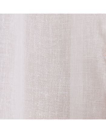 Tkanina, firana o strukturze lnu w kolorze białym, wysokość 190 cm, Lino - sprzedawana na metry