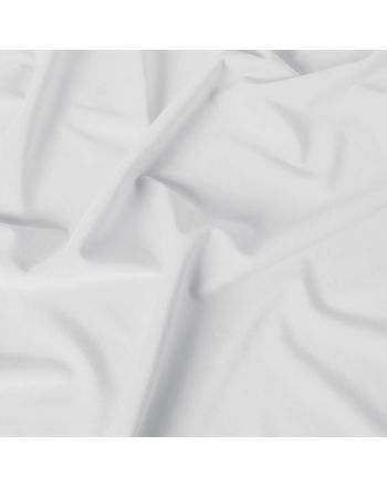 Welwetowy materiał na zasłony, kolor biały, wysokość 300 cm, Velvi - oferowany w metrażu