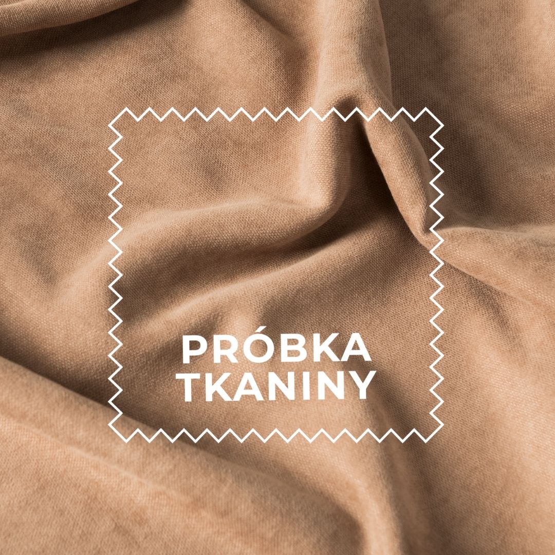 Próbka tkaniny Milas kolor 007 ciemny kawowy