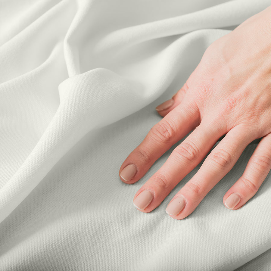 Nowoczesna roleta rzymska Milas kolor ecru - szyta na wymiar
