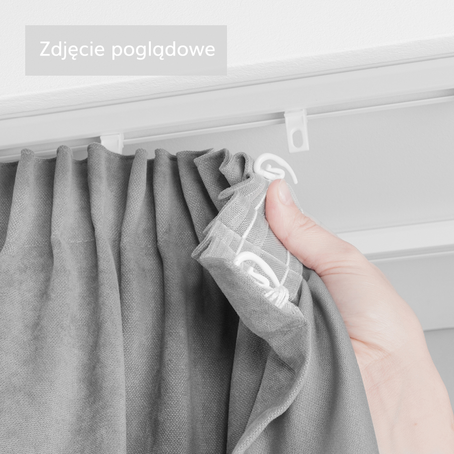 Zasłona welwetowa na taśmie do pokoju dziecka leśne zwierzęta - szyta na wymiar