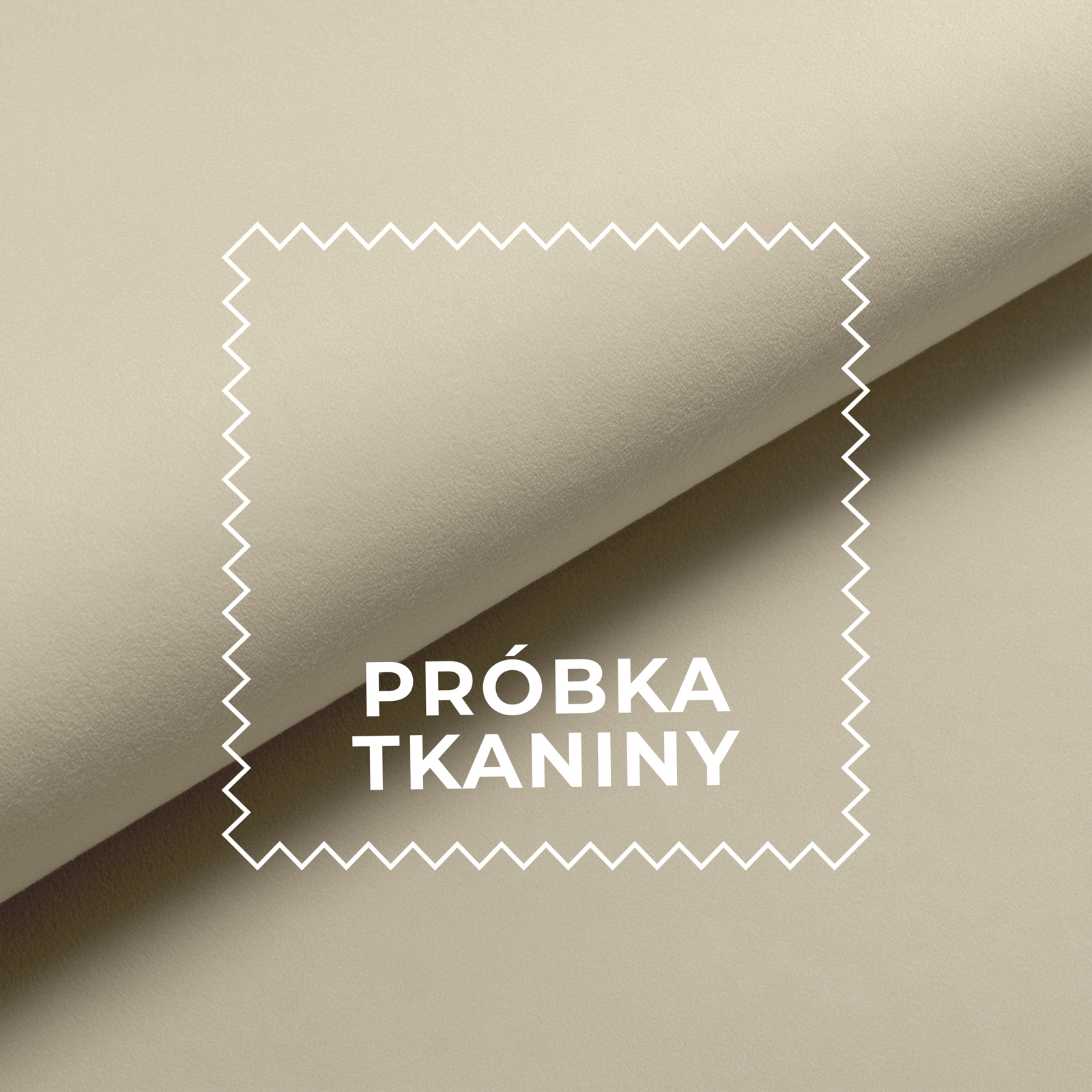 Próbka tkaniny MATT VELVET kolor 002 kremowy