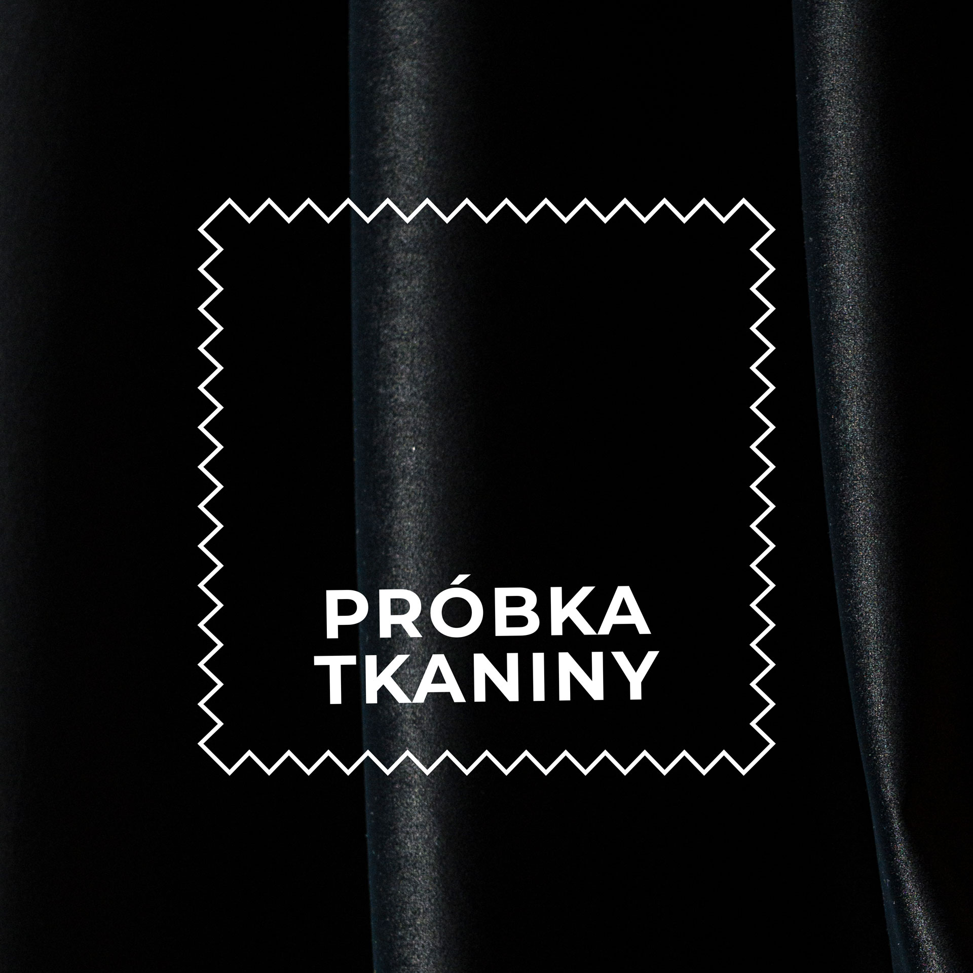 Próbka tkaniny MATT VELVET kolor 052 czarny
