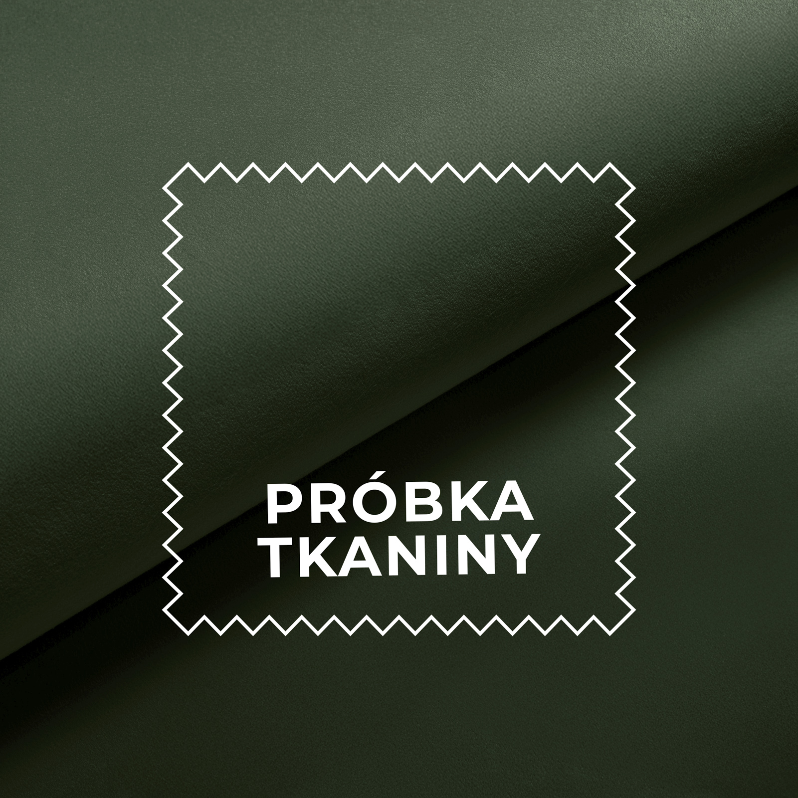 Próbka tkaniny MATT VELVET kolor 104 ciemny zielony