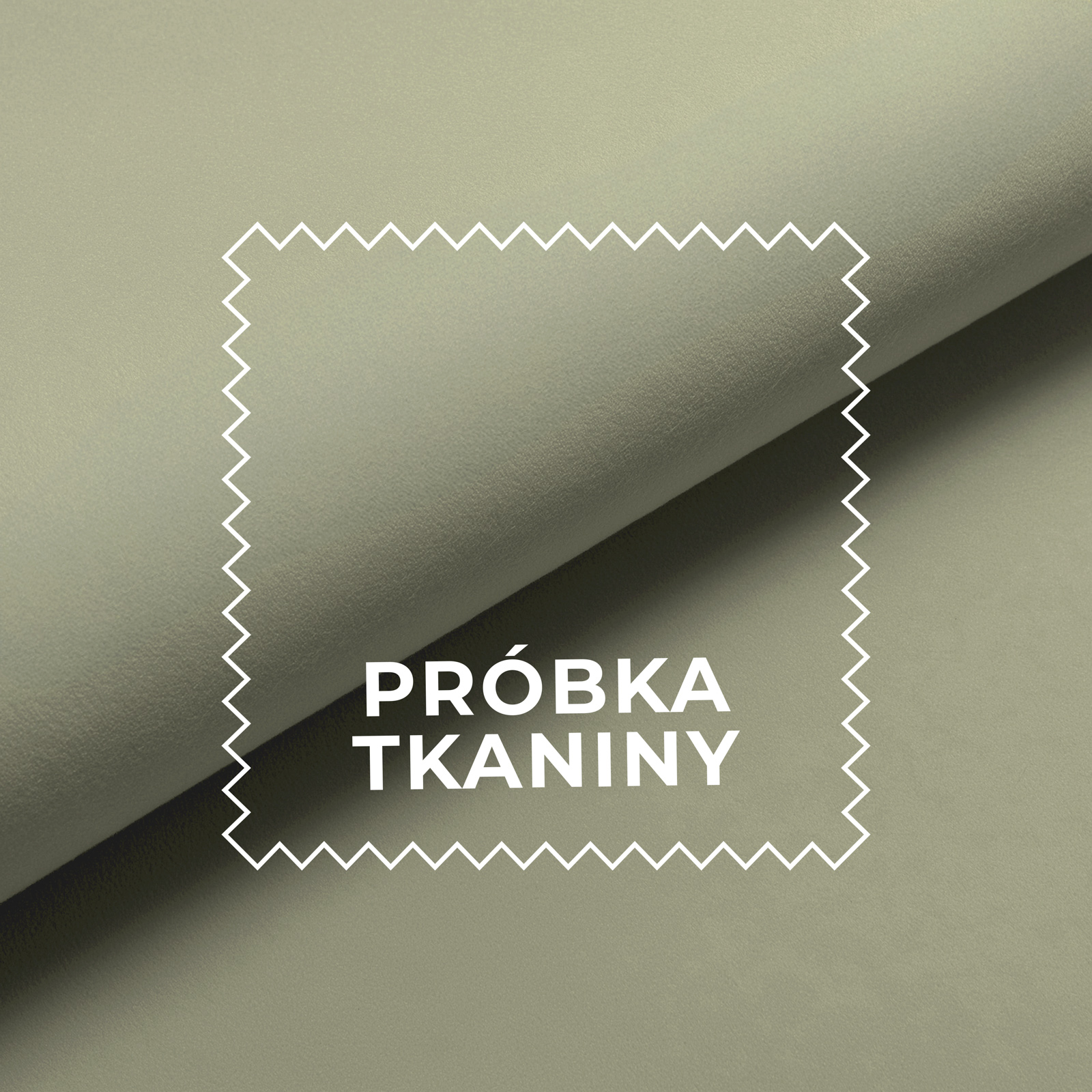Próbka tkaniny MATT VELVET kolor 114 piaskowy zielony
