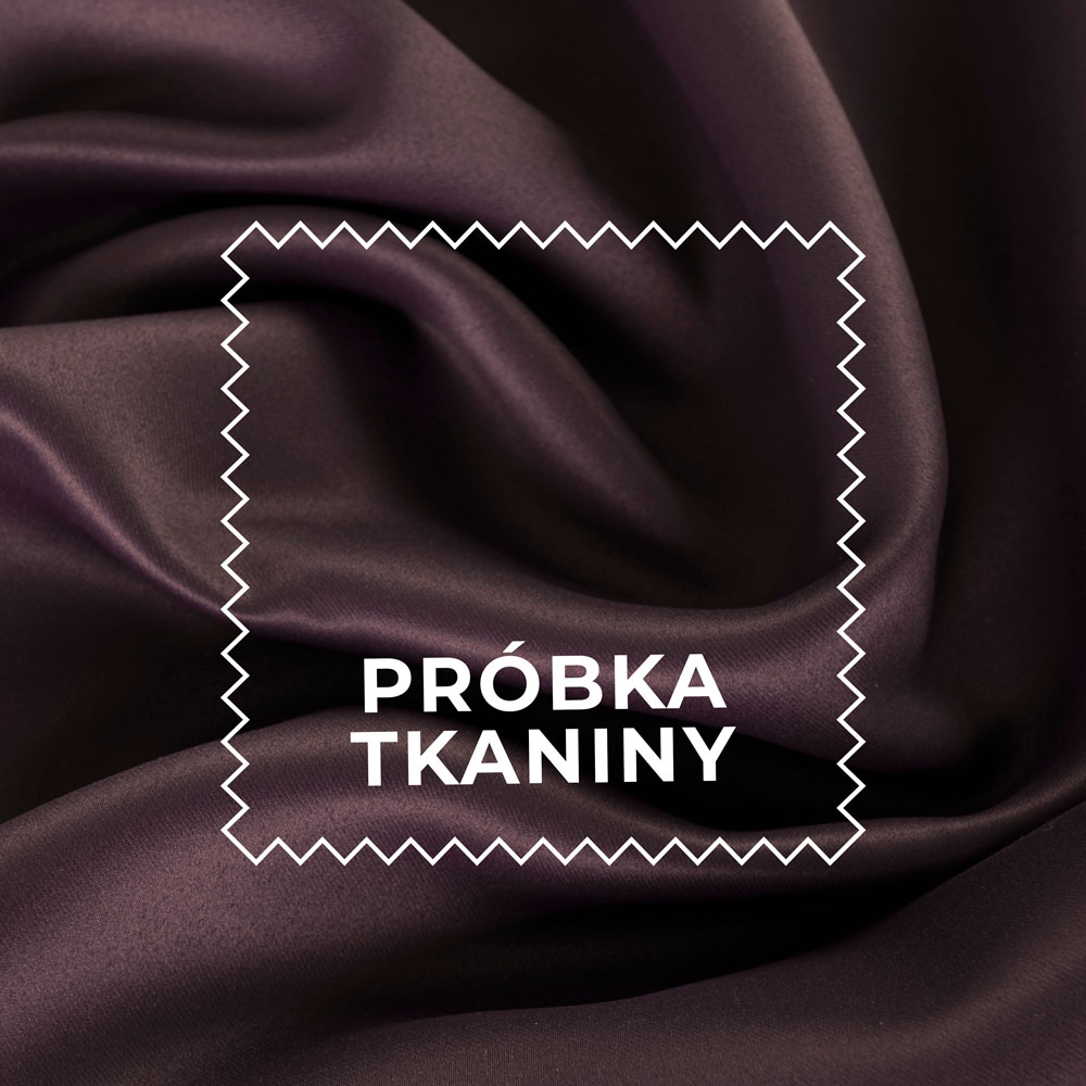 Roleta rzymska do salonu lub kuchni, 85% zaciemniająca kolor śliwkowy fioletowy - szyta na wymiar