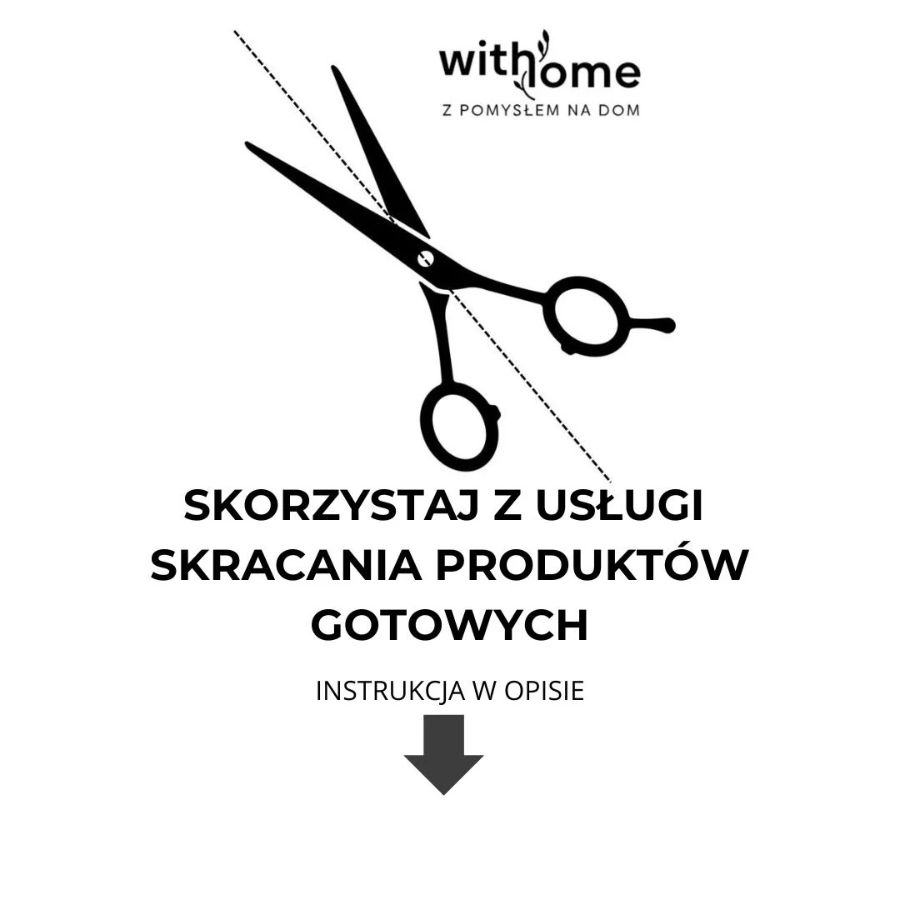 Firanka gotowa na taśmie matowy batyst 145x245 cm Inez