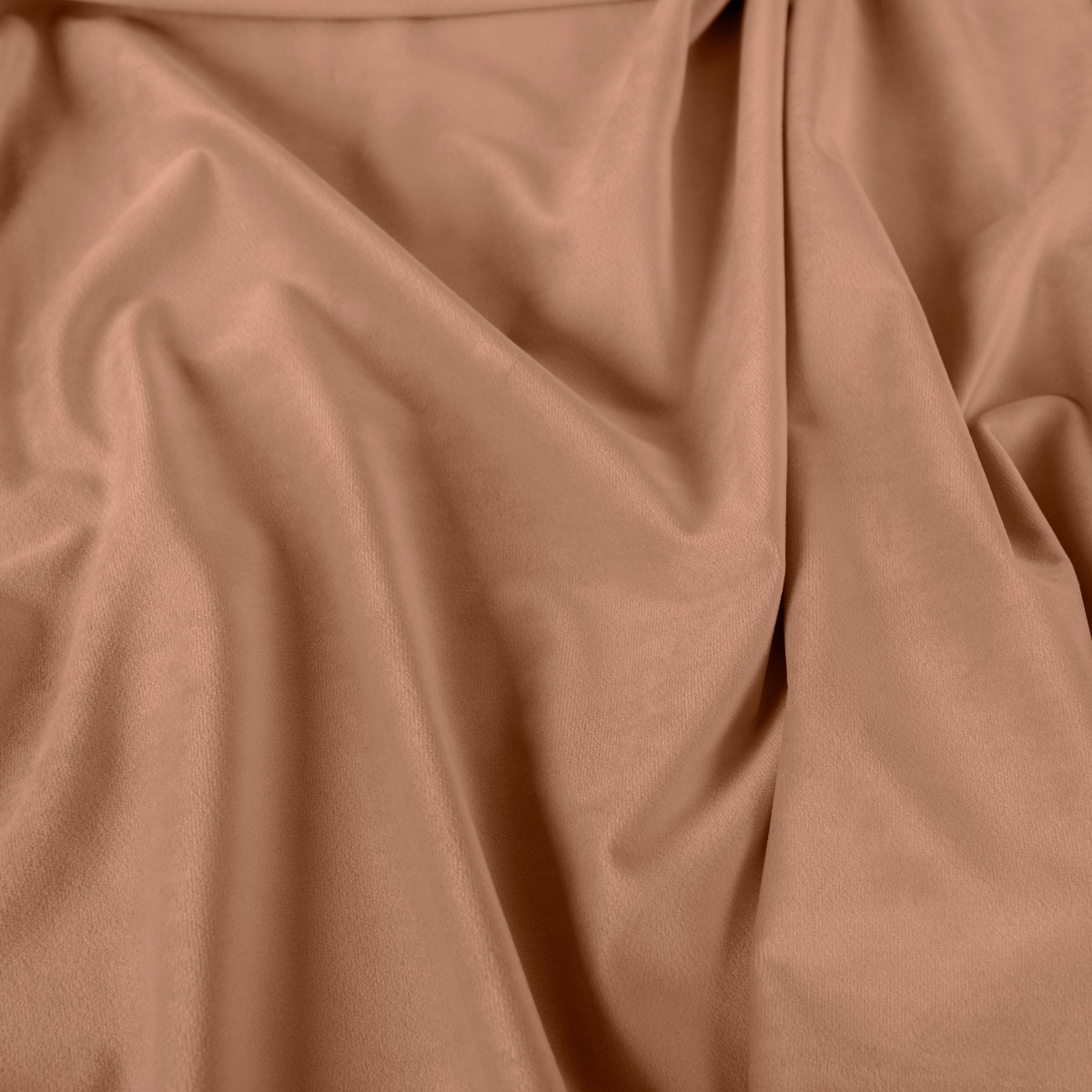 Ekskluzywny materiał na zasłony do salonu Velvet, wysokość 300 cm, kolor ciemny beżowy - sprzedawana na metry