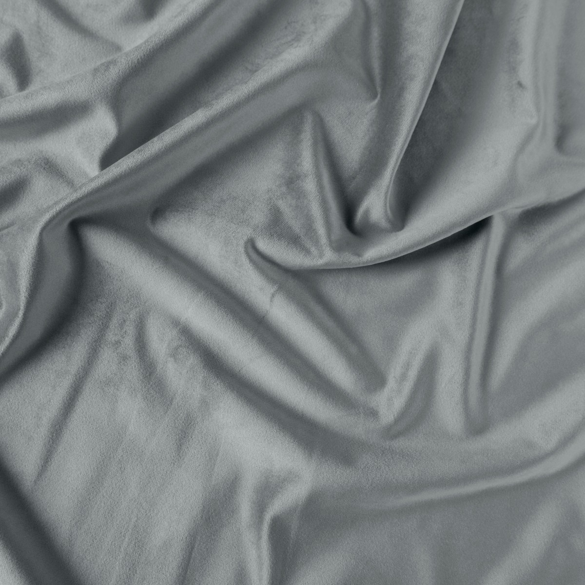 Ekskluzywny materiał na zasłony do salonu Velvet, wysokość 300 cm, kolor pastelowy szary - sprzedawana na metry