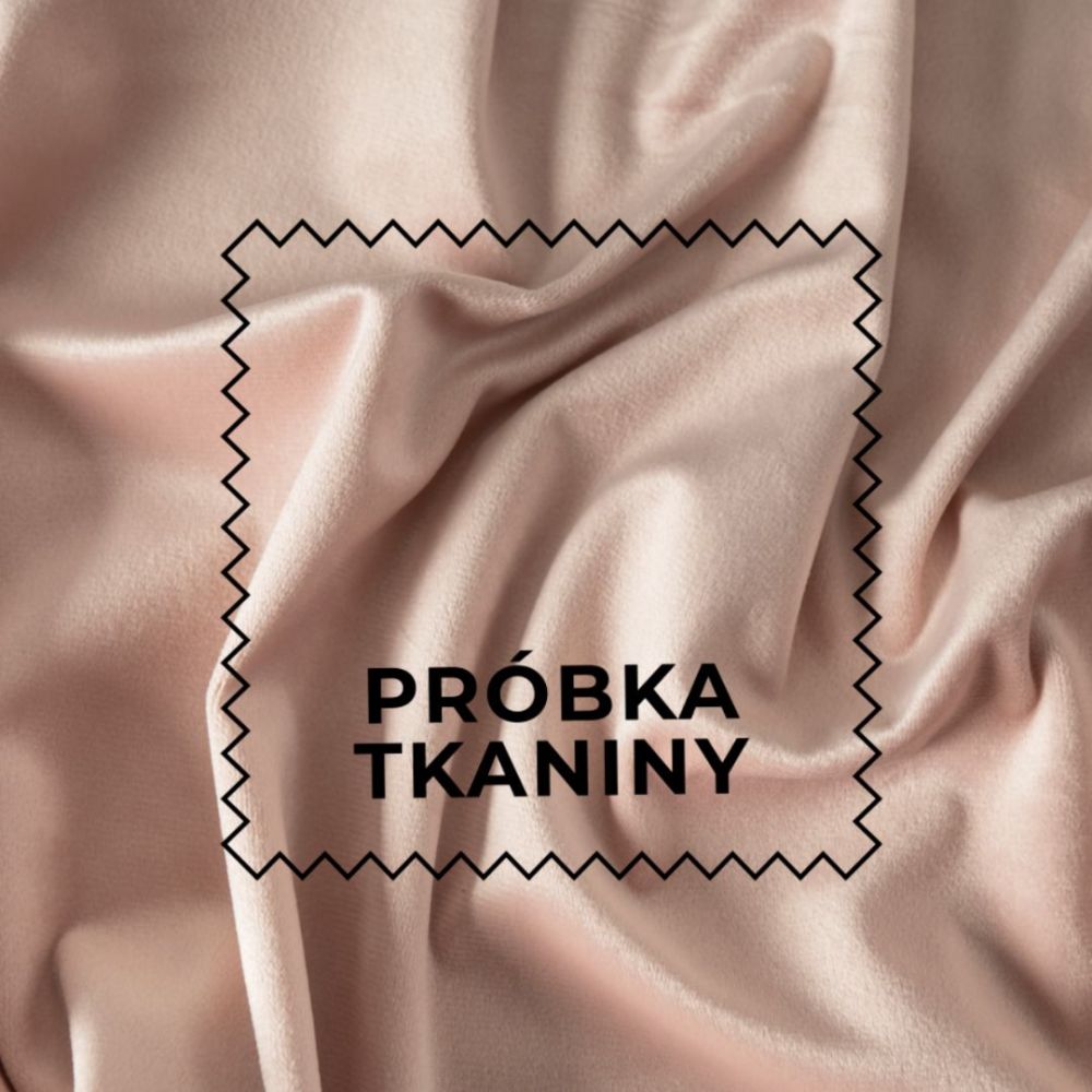 Jasnoróżowa roleta rzymska welwetowa Velvi - szyta na wymiar