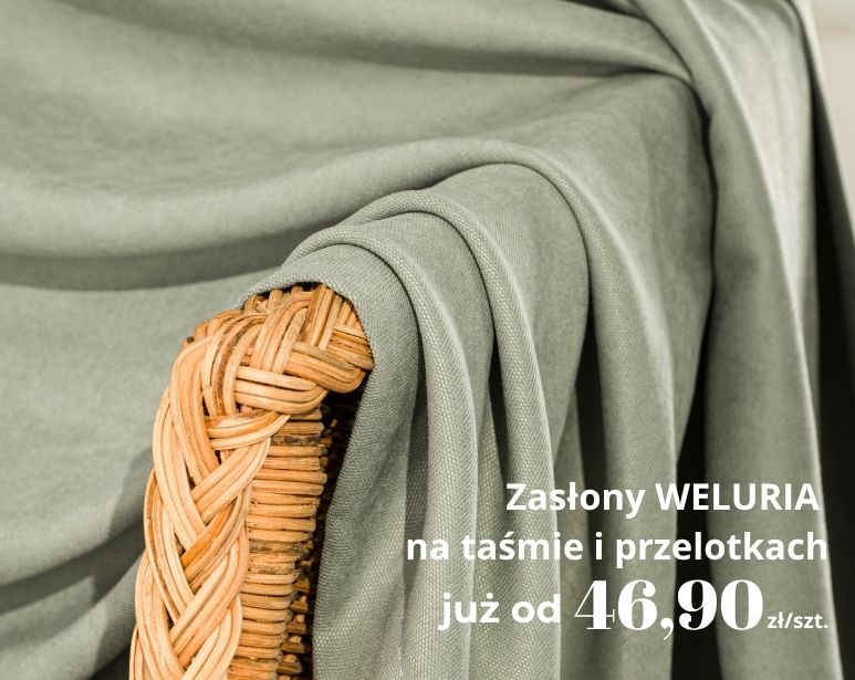 Zasłony welurowe Weluria
