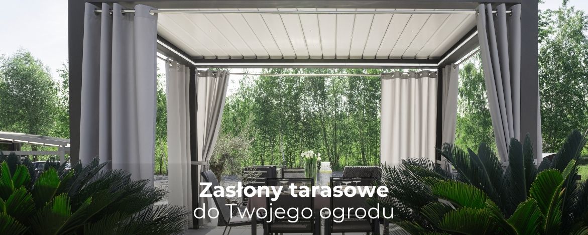 zasłony tarasowe