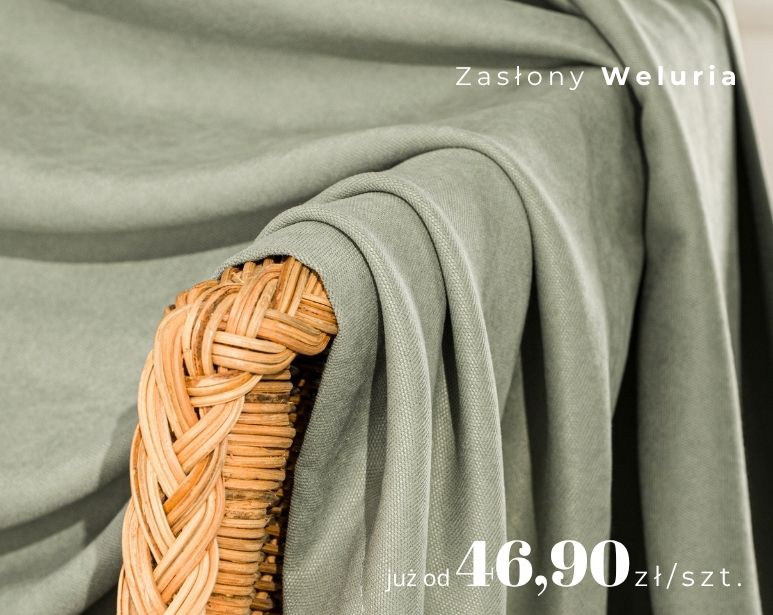 Zasłony welurowe Weluria